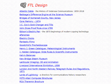 Tablet Screenshot of ftldesign.com